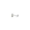 1/2 cttw Lab Grown Round Diamond Stud Earrings 14k White Gold (G/VS2)