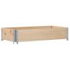 Garden Planter 39.4"x19.7" Solid Pine Wood