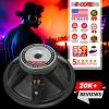 5 Core Speaker Subwoofer 15 Inch PA DJ Subs 3500W Peak Aluminum Made Pro Audio 8 Ohm 80 Oz Y30 Magnet Subwoofers Powerful Big Replacement Bass Sub Woo