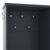 Multi-functional Hall Tree with Storage Shelves Drawers and Cabinet, Elegant Hallway Shoe Cabinet with Bench, Modern Coat Rack with Hooks for Hallway