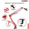 5 Core Mic Arm Adjustable Boom Microphone Stand Desk Mount Heavy Duty Brazo Para Microfono for Condenser Dynamic Mics - MS ARM R