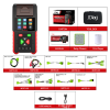 motorcycle professional diagnosis instrument OBD configuration thermal printing ECU remapping and programming of the M200PRO diagnostic CCA load batte