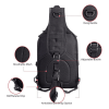 15L Unisex Medium Sling Shoulder Bag MOLLE Outdoor Daypack Backpack