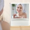 Non Reversing Mirror, Real Me Mirror, Reverse Mirror, Non-reversing Cosmetic Stand Mirror, Image Of Makeup Mirror No Mirror Restoration, Inverted Mirr