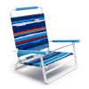 Sunnyfeel Beach Chair, Foldable Camping Chair Beach Chair,Lightweight Low Easy-to-Store & Use Portable Folding Chair with Handy Handle for Camp/Lawn/O