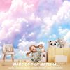 Large Silk Wall Murals, Cloud Wallpaper, 155in(W) x103in(H). Brings Luxury and Elegance to Interior Spaces. Perfect for Kids' Room, Living Room, Offic