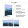 Marble Picture Frame, Canvas Wall Art, 3 Piece (12inX16in), Wall Decor for Bedroom, Minimalist Framed Boho Wall Art Decor for Dining Room Bedroom Bath