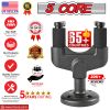 5 Core Guitar Wall Mount Hangers Adjustable Rotatable Display Wall Hook Holder w Soft Padding - GH ABS