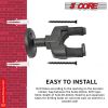 5 Core Guitar Wall Mount Hangers Adjustable Rotatable Display Wall Hook Holder w Soft Padding - GH ABS