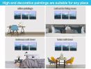 Marble Picture Frame, Canvas Wall Art, 3 Piece (12inX16in), Wall Decor for Bedroom, Minimalist Framed Boho Wall Art Decor for Dining Room Bedroom Bath