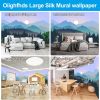 Large Silk Wall Murals, Cloud Wallpaper, 155in(W) x103in(H). Brings Luxury and Elegance to Interior Spaces. Perfect for Kids' Room, Living Room, Offic