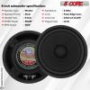 5 Core 8 Inch Subwoofer Speaker 500W Peak 4 Ohm Replacement Car door Bass Sub Woofer - WF 8"-890