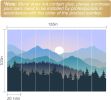 Large Silk Wall Murals, Cloud Wallpaper, 155in(W) x103in(H). Brings Luxury and Elegance to Interior Spaces. Perfect for Kids' Room, Living Room, Offic