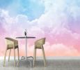 Large Silk Wall Murals, Cloud Wallpaper, 155in(W) x103in(H). Brings Luxury and Elegance to Interior Spaces. Perfect for Kids' Room, Living Room, Offic