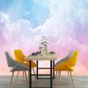 Large Silk Wall Murals, Cloud Wallpaper, 155in(W) x103in(H). Brings Luxury and Elegance to Interior Spaces. Perfect for Kids' Room, Living Room, Offic