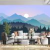 Large Silk Wall Murals, Cloud Wallpaper, 155in(W) x103in(H). Brings Luxury and Elegance to Interior Spaces. Perfect for Kids' Room, Living Room, Offic
