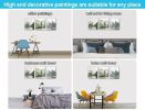 Marble Picture Frame, Canvas Wall Art, 3 Piece (12inX16in), Wall Decor for Bedroom, Minimalist Framed Boho Wall Art Decor for Dining Room Bedroom Bath