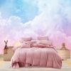 Large Silk Wall Murals, Cloud Wallpaper, 155in(W) x103in(H). Brings Luxury and Elegance to Interior Spaces. Perfect for Kids' Room, Living Room, Offic