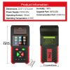 motorcycle professional diagnosis instrument OBD configuration thermal printing ECU remapping and programming of the M200PRO diagnostic CCA load batte